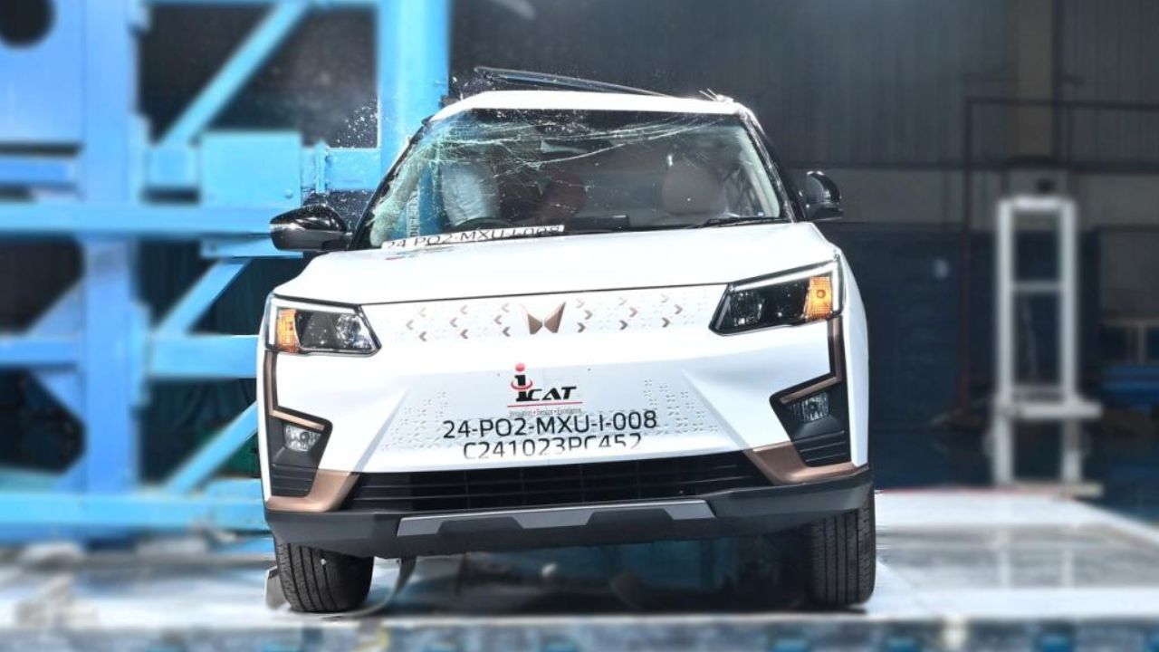 Mahindra XUV400 EV Crash Test