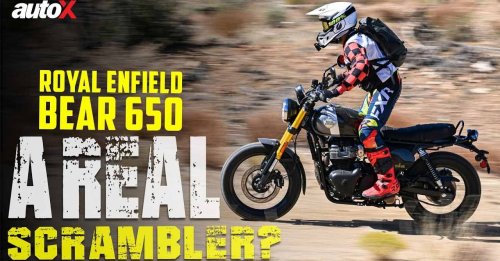 New Royal Enfield Bear 650 | First Ride Review | Offroad Machine Or Overdressed Interceptor | autoX