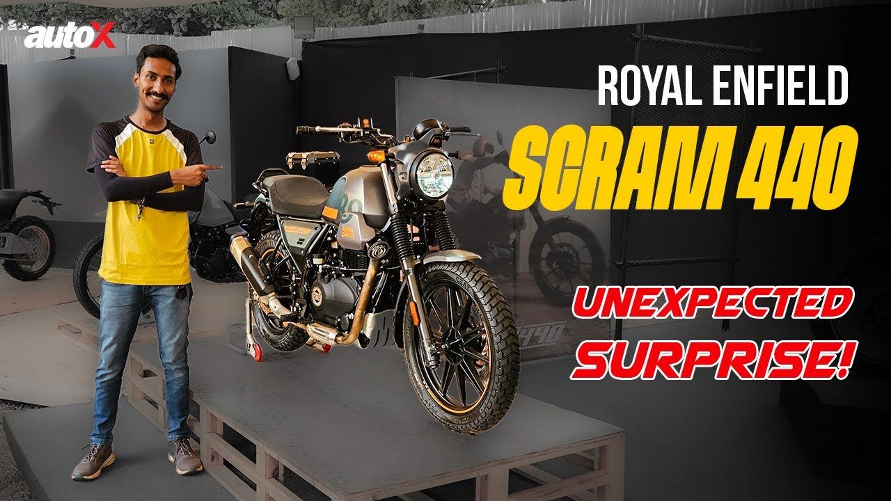 New Royal Enfield Scram 440 | Now With Tubeless Tyres & More Power | 2024 India | First Look | autoX