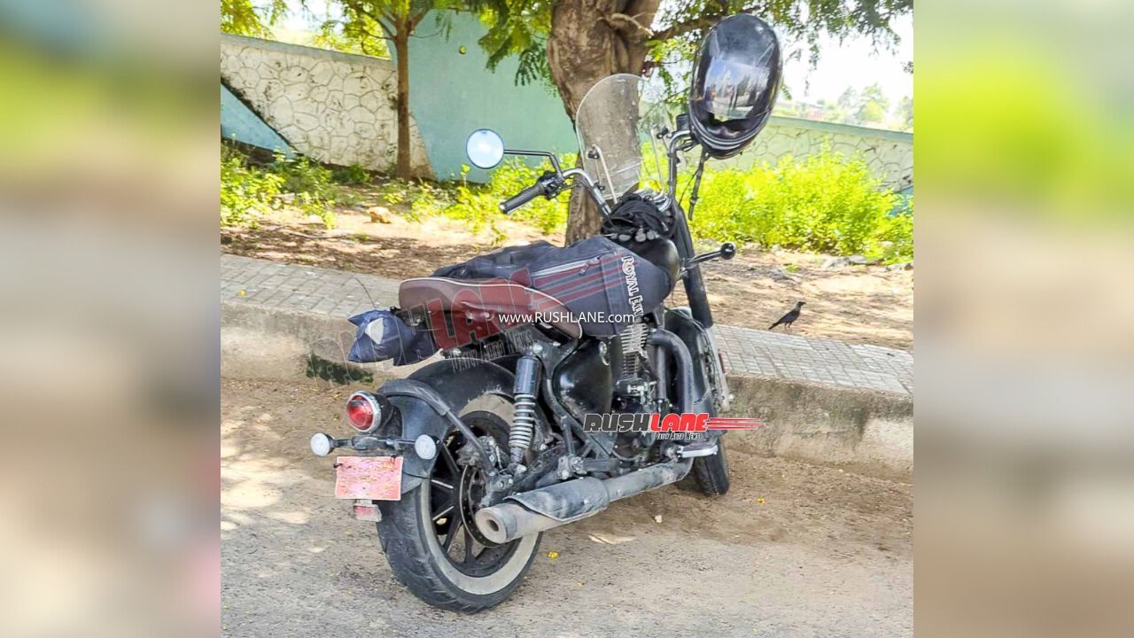 Royal Enfield Classic 350 Bobber Spy