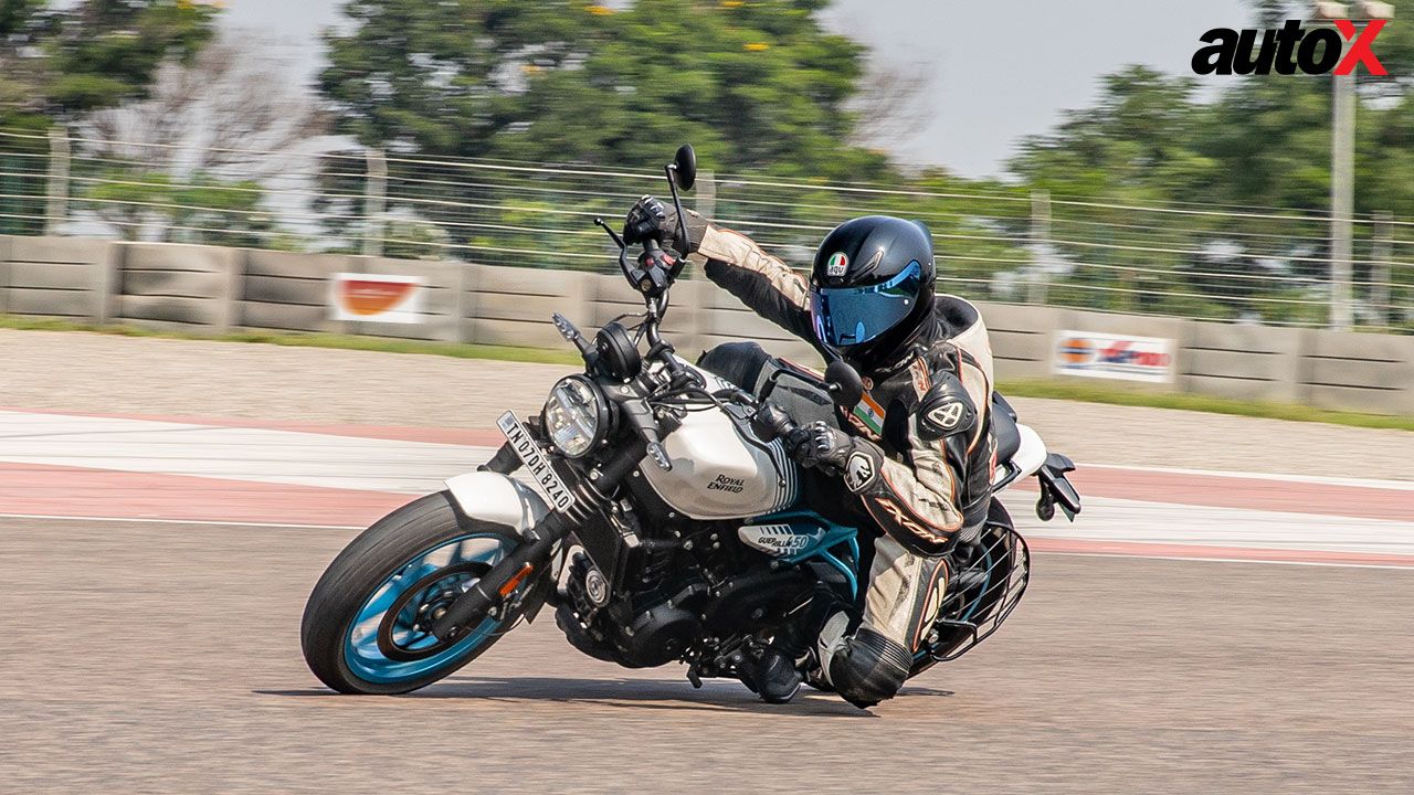 Royal Enfield Guerrilla 450 Track Test