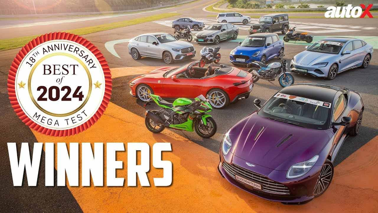 autoX Awards 2024 | These are The Best Cars and Bikes of India | Mega Test Winners