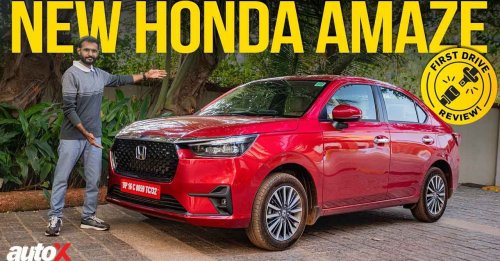 2025 Honda Amaze | First Drive Review | The Most Affordable Car in India with ADAS | autoX