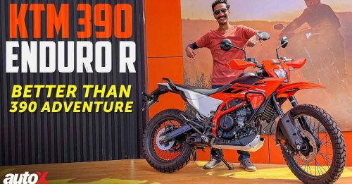 2025 KTM 390 Enduro R India Debut | The Perfect Street Legal Dual-Sport Bike ? | First Look | autoX