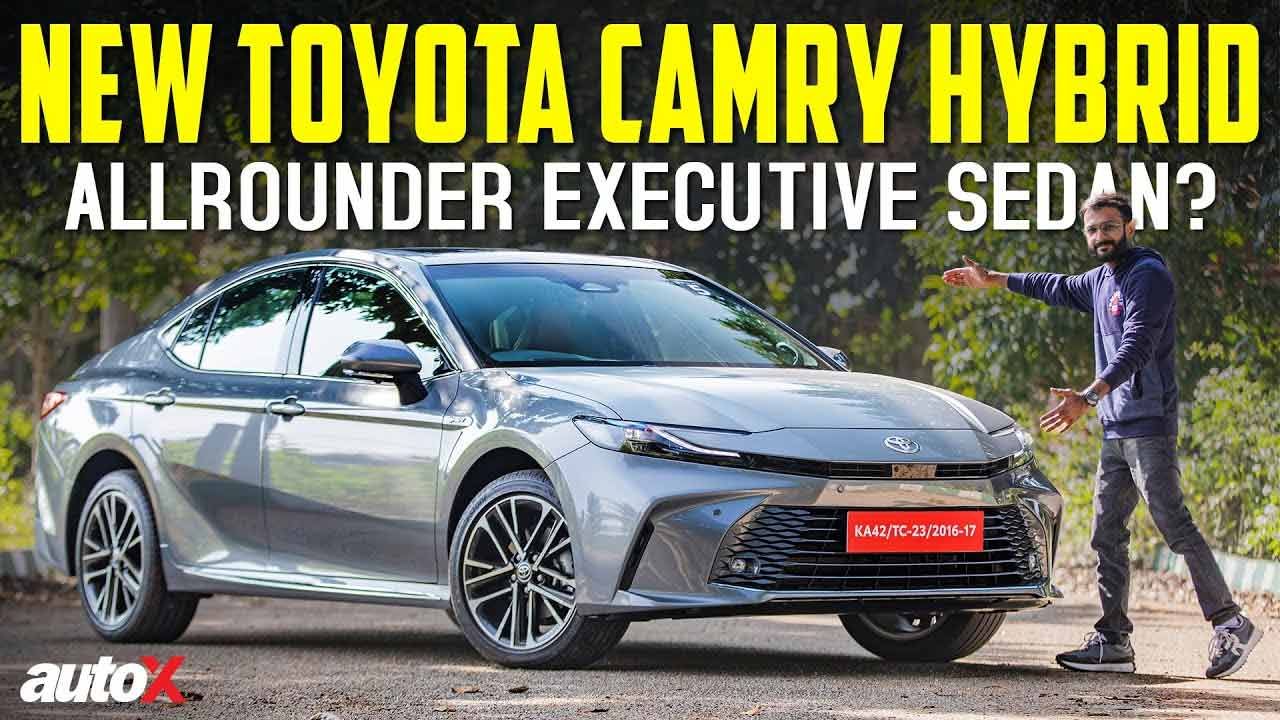 2025 Toyota Camry Hybrid | First Drive Review | Luxury and Performance with 25kmpl | India | autoX