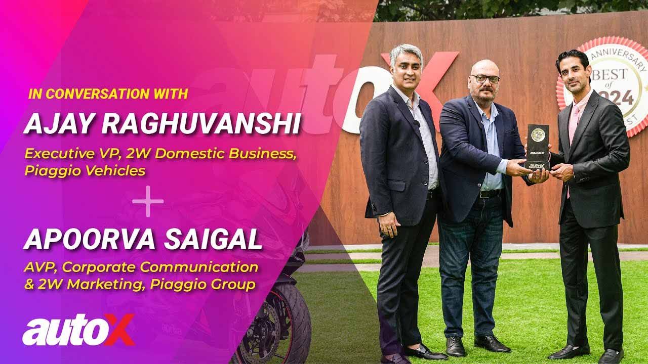 Experience Is Key: Ajay Raghuvanshi, Executive VP, 2W Domestic, Piaggio Vehicles | autoX Awards 2024