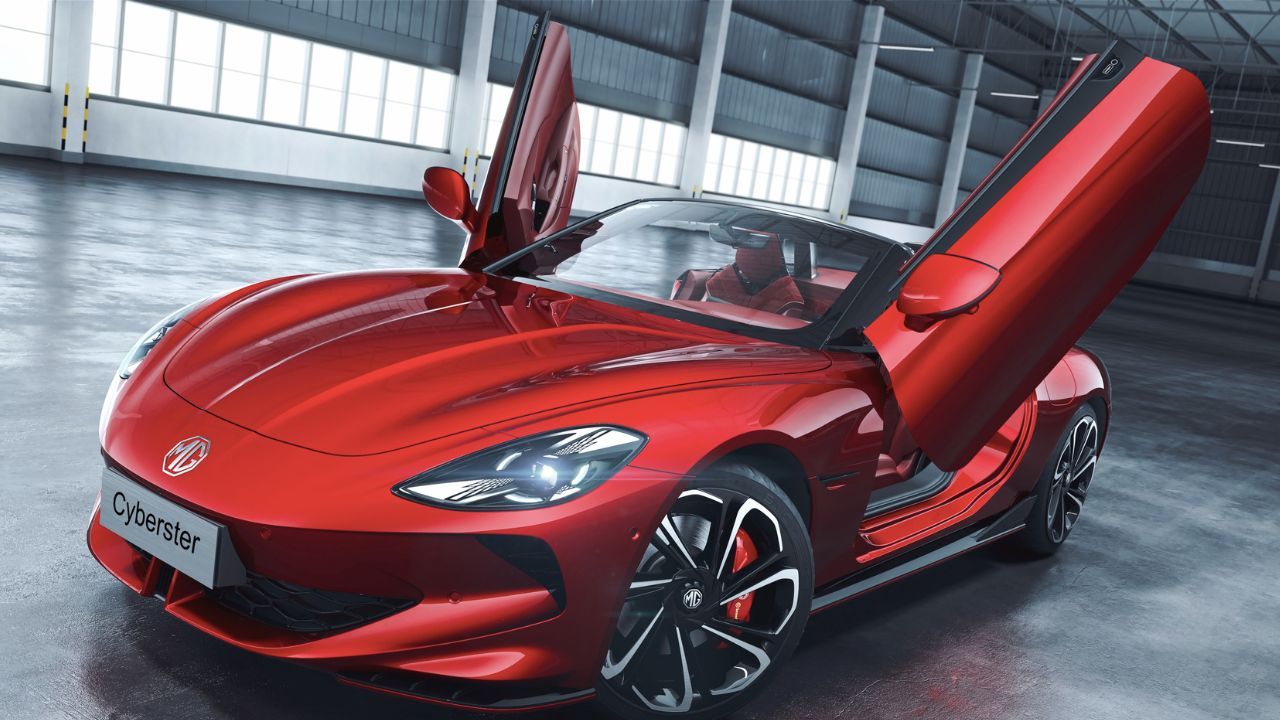 India-spec MG Cyberster Revealed Ahead of Upcoming Launch in January 2025