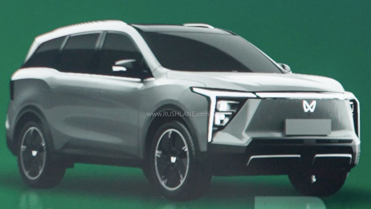 Mahindra XEV 7e Leaked Image Front 