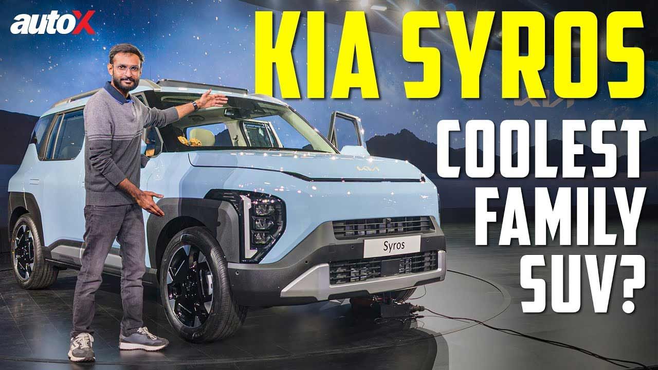 New Kia Syros 2025 SUV Revealed | India Launch Date, Features and Detailed Walkaround | autoX