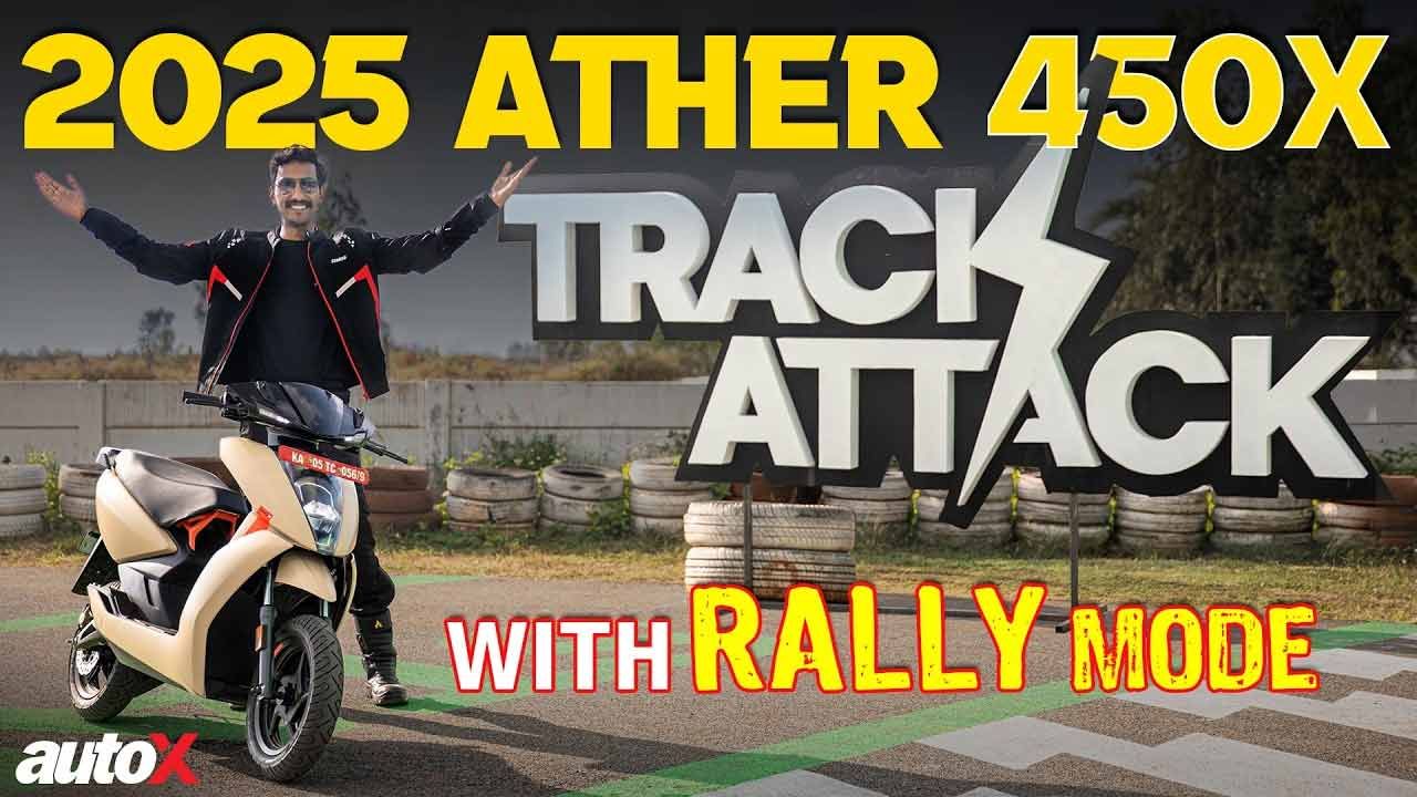 2025 Ather 450X Review | 18% More Range & Special Tyres | Electric Scooter India First Ride | autoX