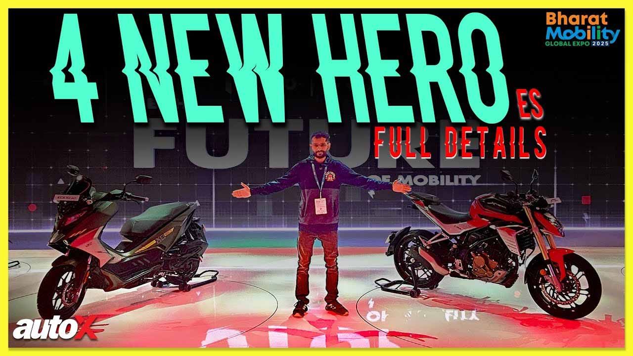 Hero Xpulse 210, Xoom 160 and 125 Launched | All Details and Features | Auto Expo 2025 India | autoX