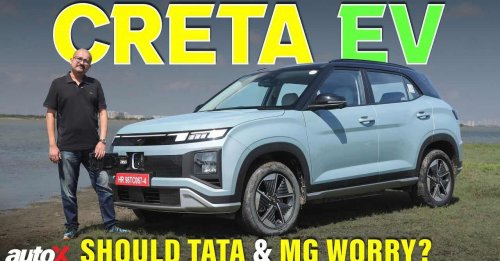 Hyundai Creta EV | First Drive Review | India's Favourite SUV Goes Electric | 2025 India | autoX