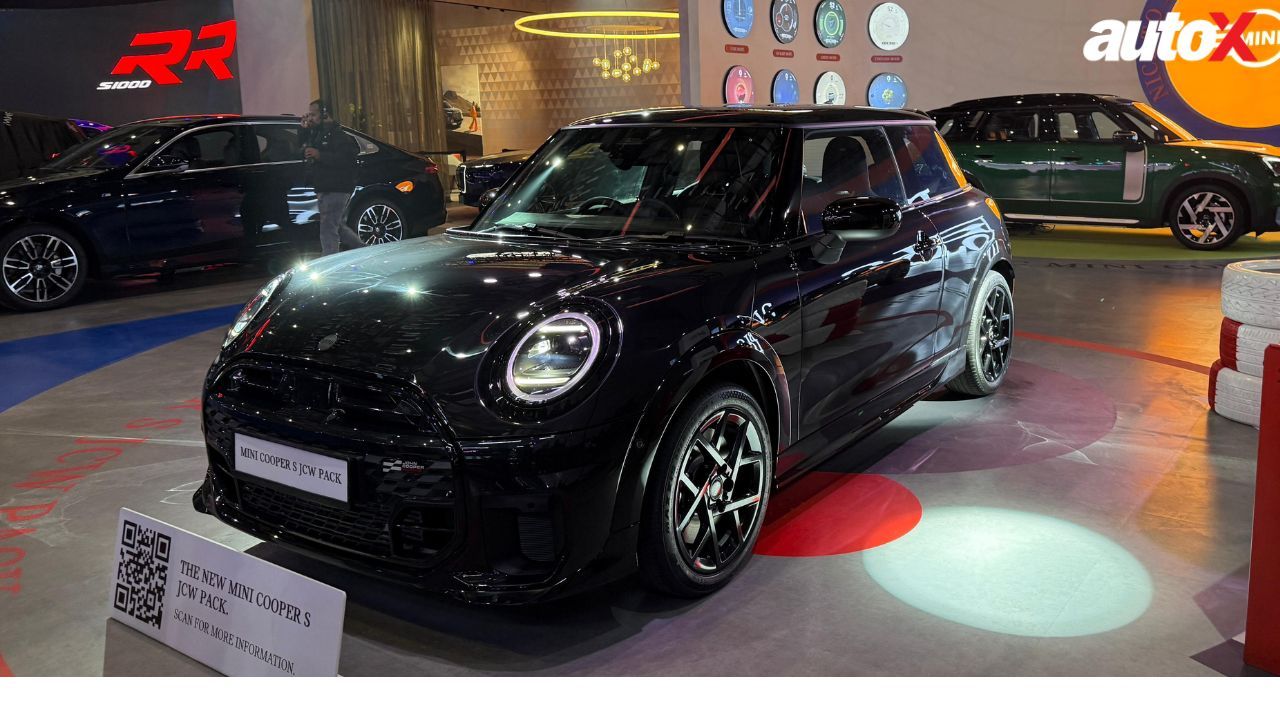 Bharat Mobility Expo 2025: New Mini Cooper S JCW Launched at Rs 55.90 Lakh