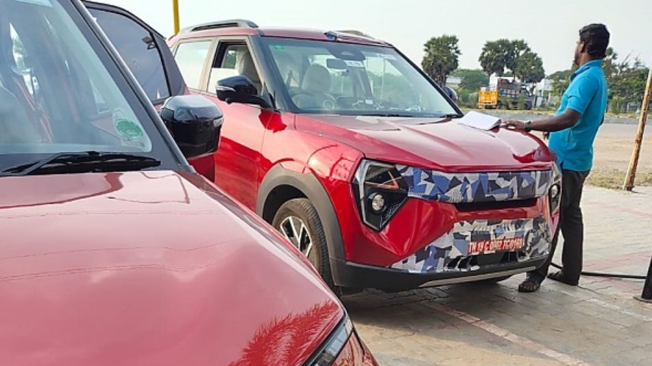 Mahindra XUV 3XO EV Spy