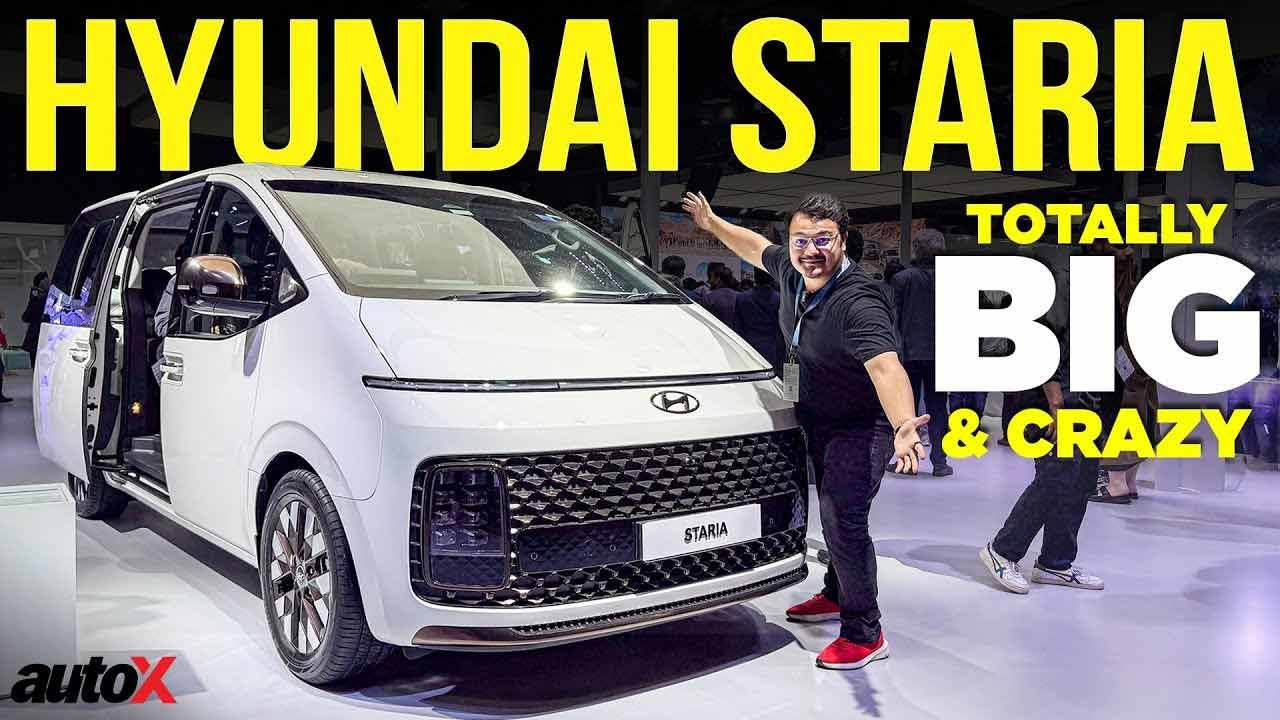 New Hyundai Staria 2025 | Details and Features Revealed | First Look | Auto Expo 2025 India | autoX