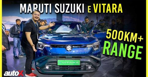 New Maruti Suzuki E Vitara | All Details Revealed | EV First Look | Auto Expo 2025 India | autoX