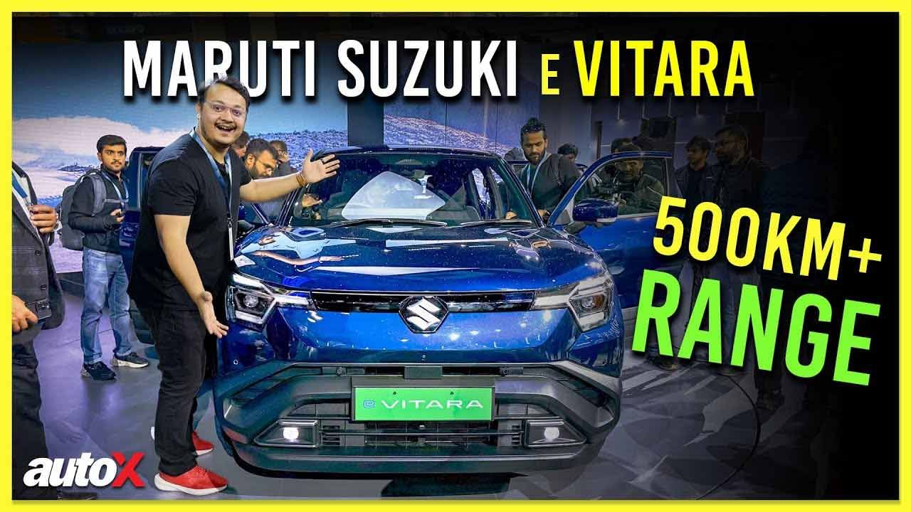 New Maruti Suzuki E Vitara | All Details Revealed | EV First Look | Auto Expo 2025 India | autoX