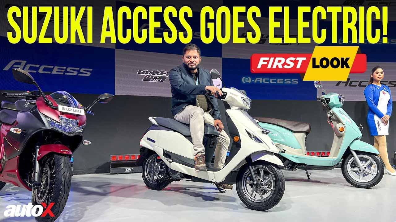 New Suzuki E Access 2025 | Details and Features Revealed | First Look | Auto Expo 2025 India | autoX